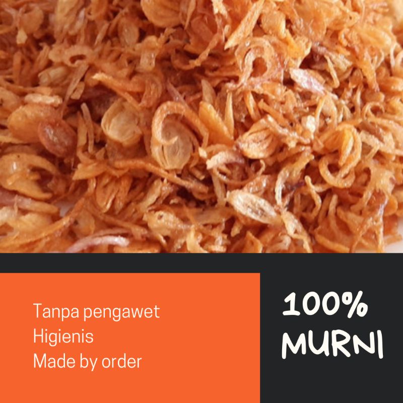 

Bawang merah goreng asli 100 gram