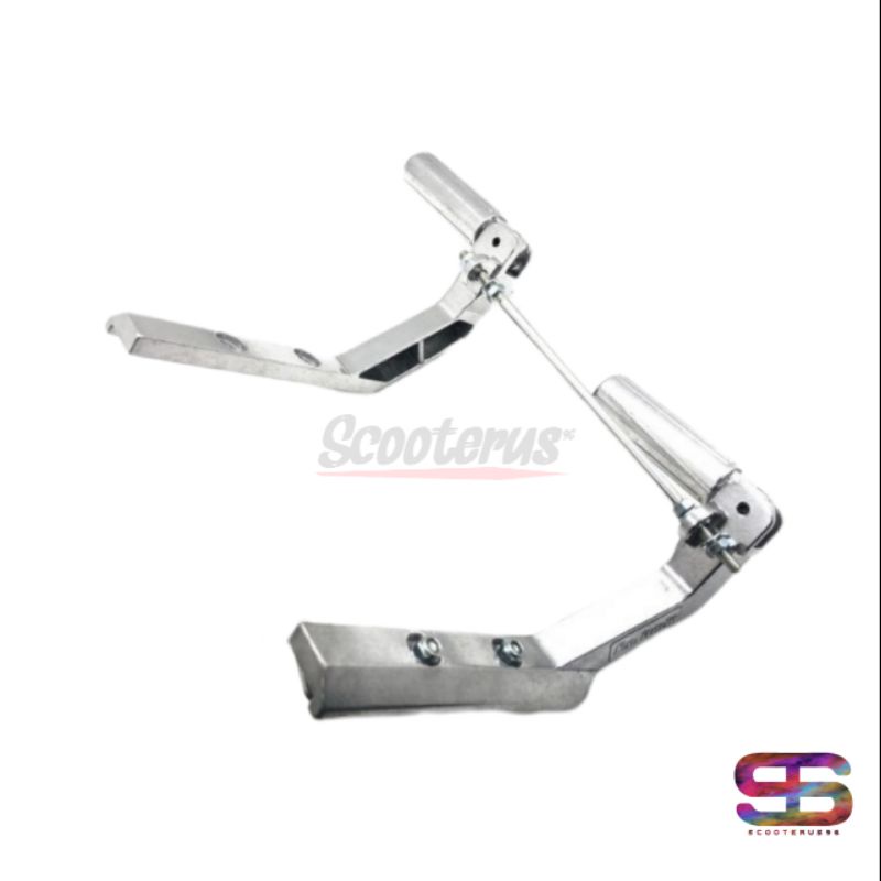 Footstep Footrest Flip Lipat Pijakan kaki Vespa Original Fa Italia