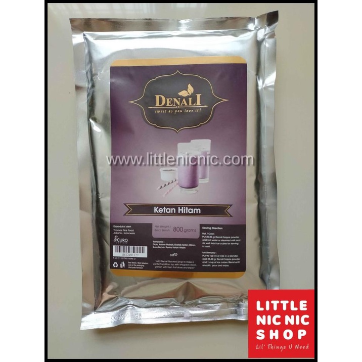 

Denali Powder Ketan Hitam Bubuk Minuman