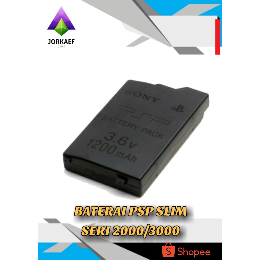 BATTERY  PSP SLIM  BATTERY PSP SERI 2000/3000