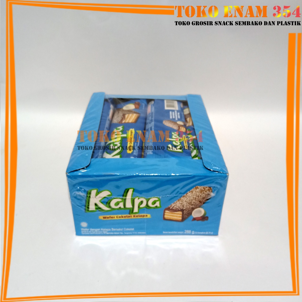 

Kalpa Wafer Coklat Kelapa 1 Box Isi 12 Pcs x 22 Gr