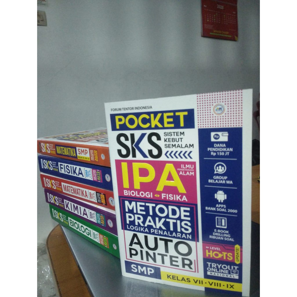 BUKU POCKET SKS IPA SMP