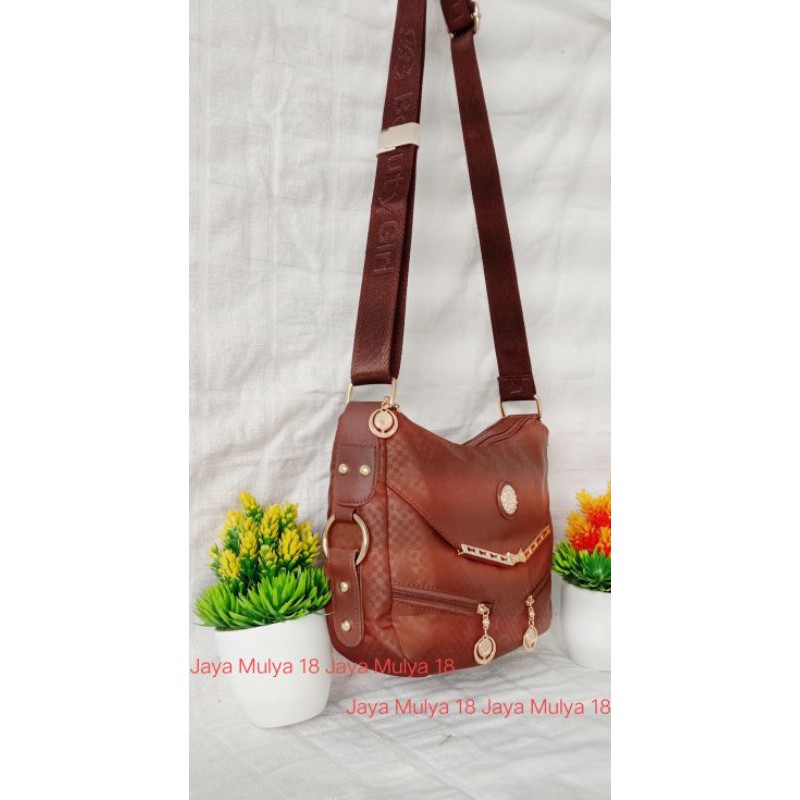 [WATERPROOF] Beauty Girl - Tas Selempang Import