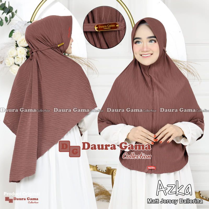 HIJAB INSTAN DG-11 PLISKET GELOMBANG JERSEY BY DAURA GAMA