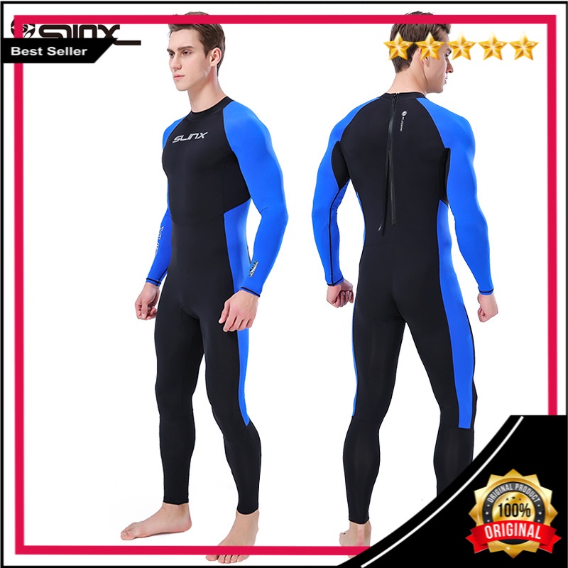 - Lycra Menyelam  Pria  Wanita Slinx Tipis Cepat Kering Swimsuit One-Piece jellyfish-Bukti Surfing P