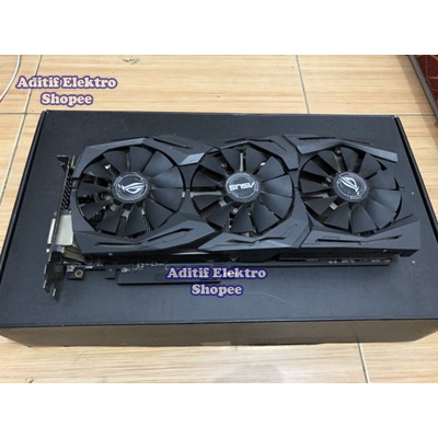 RX480 VGA Asus ROG Strix AMD ATI Radeon RX 480 8GB GDDR5 3 Fan