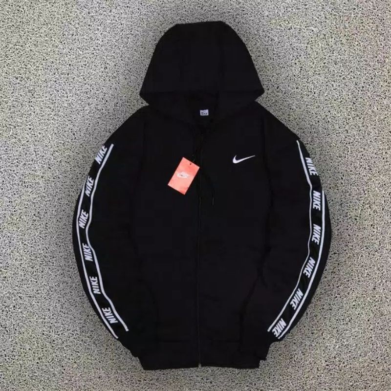 HOODIE NIKE STRIPE SLEVE AUTHENTIC ORIGINAL