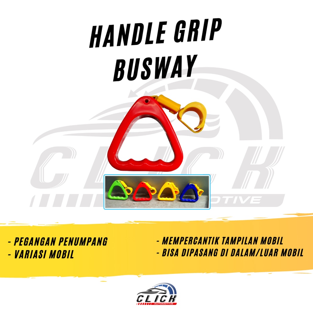 Handle Busway Dobel / Gantungan Busway isi 2 / Towing Variasi Mobil