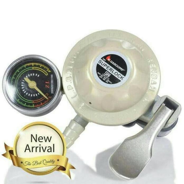 GASCOMP GRS-01 SUPERLOCK REGULATOR TEKANAN RENDAH