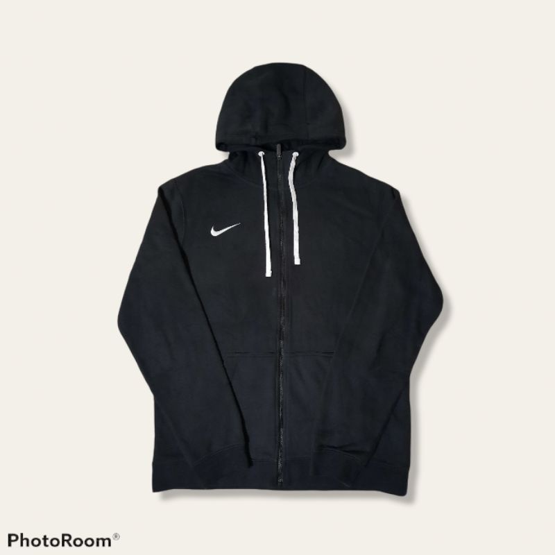 Zip Hoodie Nike Small Logo Kanan Second Original