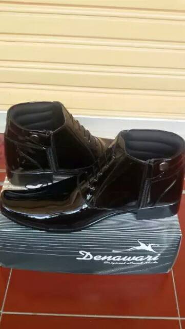 SEPATU PDH ALADIN BAHAN KULIT ASLI