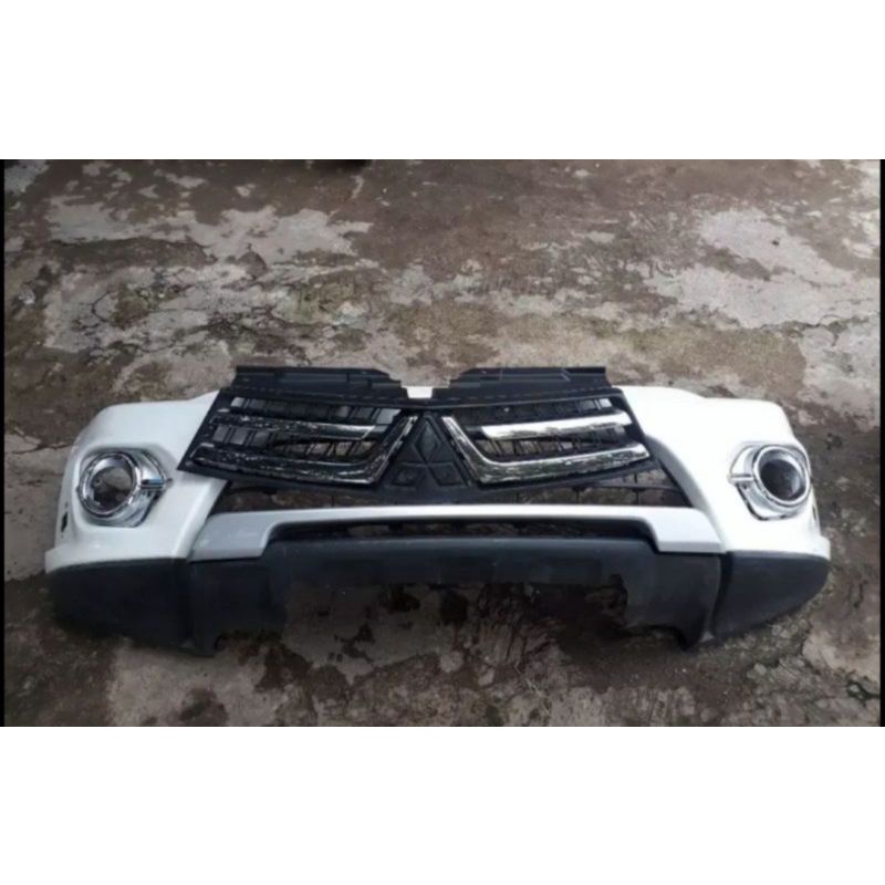Bemper set depan mitsubishi pajero dakar 2016