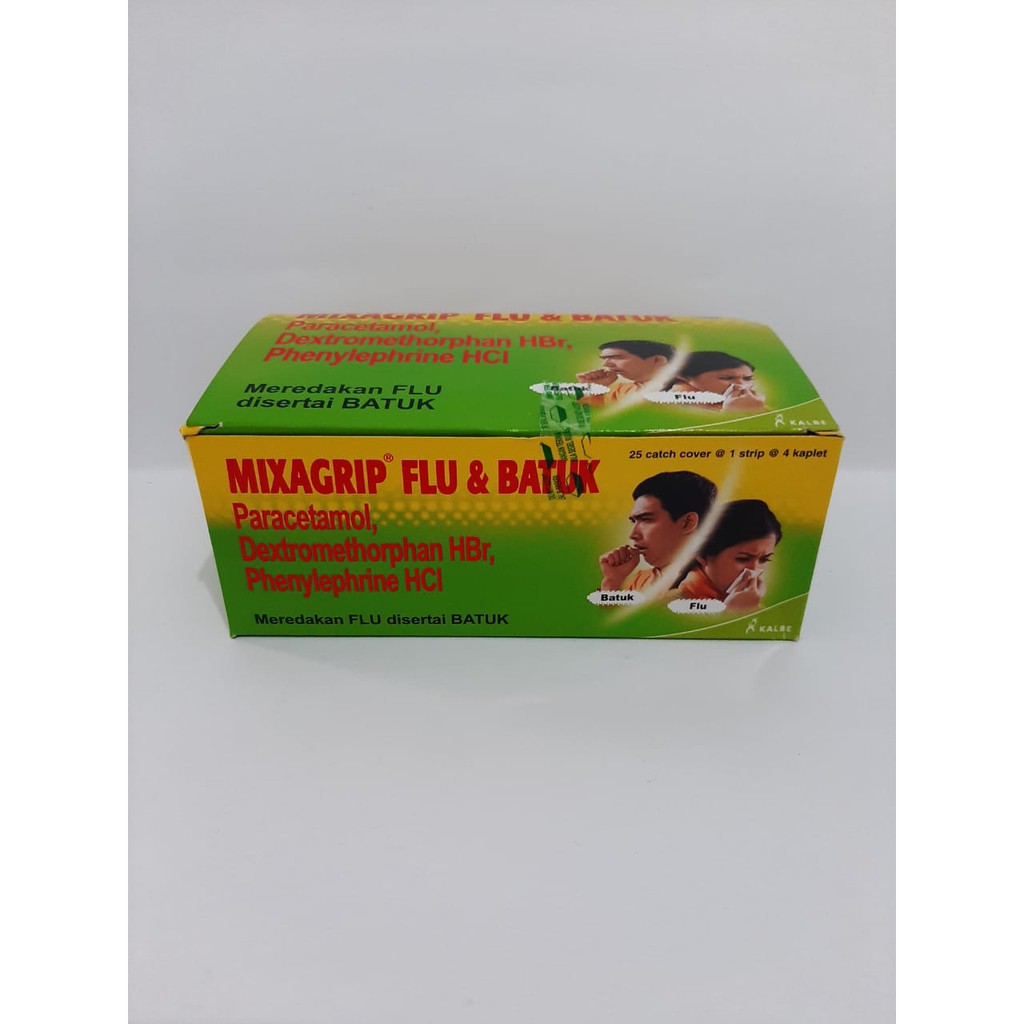 Jual Mixagrip Flu Batuk 1 Box 25 Strip 100 Pcs Shopee Indonesia