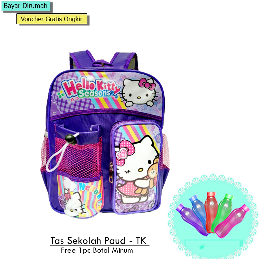 FRN - Tas Ransel Anak Aneka Karakter Bag Backpack Mini Kids Motif Cartoon Cute Import Murah-K1TTY