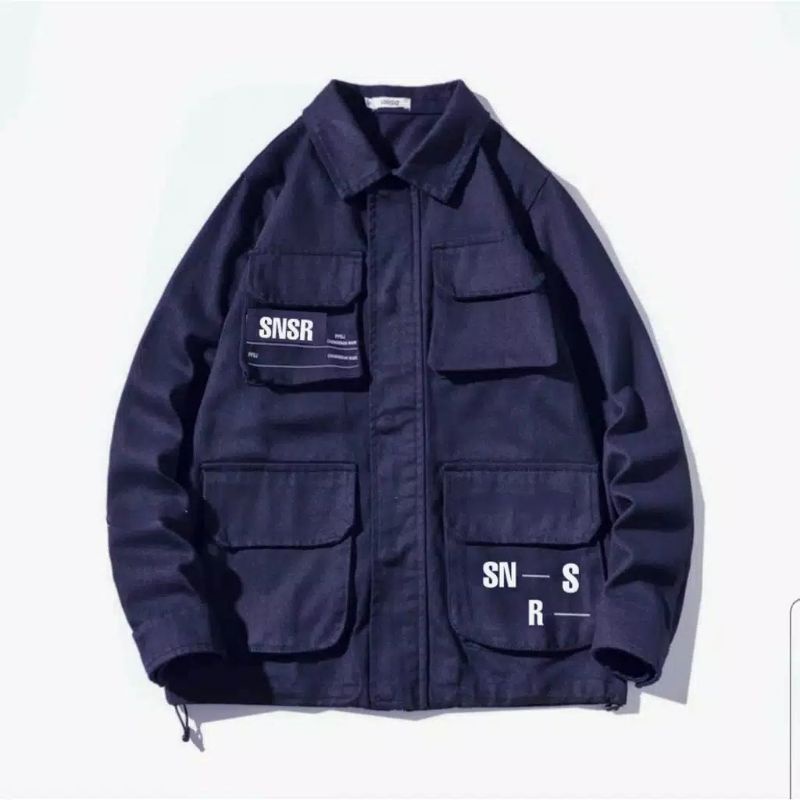 Jaket Semi Parka Sensor Series - Semi Parka SNSR - Semi Parka Original Sensor #SNSR