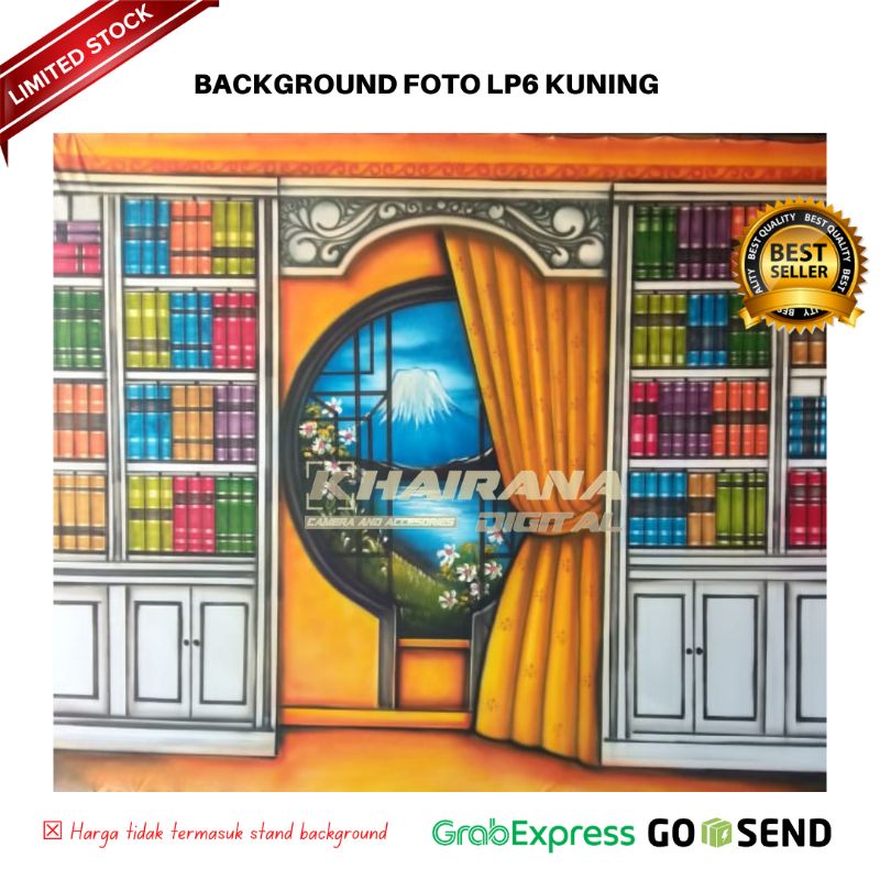 Background Backdrop Layar Latar Studio Foto Wisuda besar 3x5meter