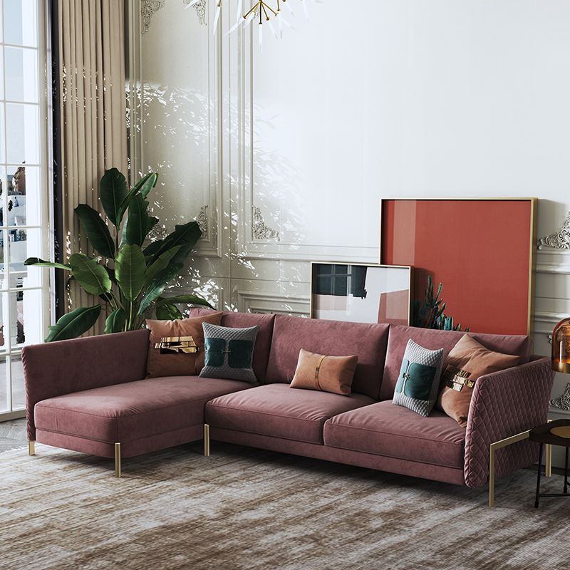 Sofa Minimalis Sofa Tamu Bludru Halus Lembut Sofa Fullseat Meja