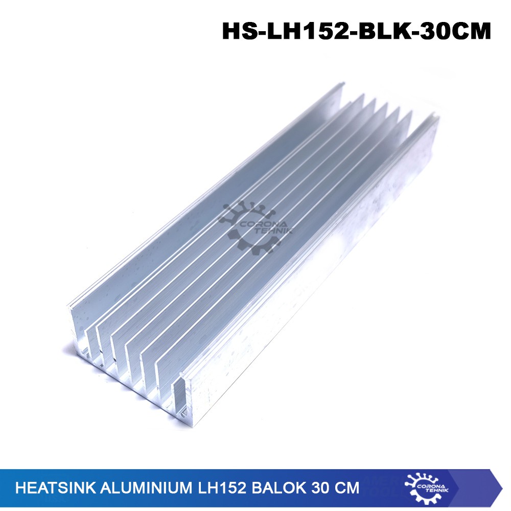 LH152 Balok 30 cm Heatsink Aluminium