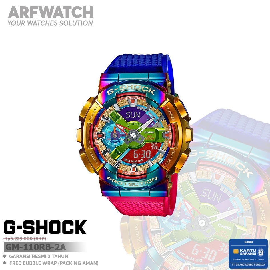 Casio G-Shock GM-110RB-2A / GM-110RB-2ADR Original