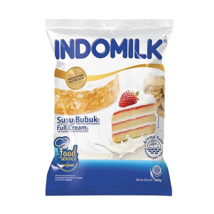 

Ee510 Susu Bubuk Full Cream Indomilk 250 G Untuk Baking Dan Cooking 6Ggddv