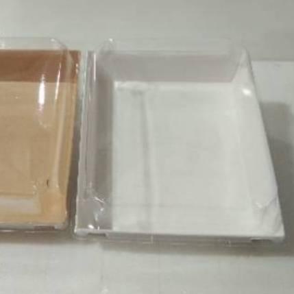 

Kotak Packaging Kue Roti / Paper Bread Cake Box Persegi Kotak isi 10 pcs