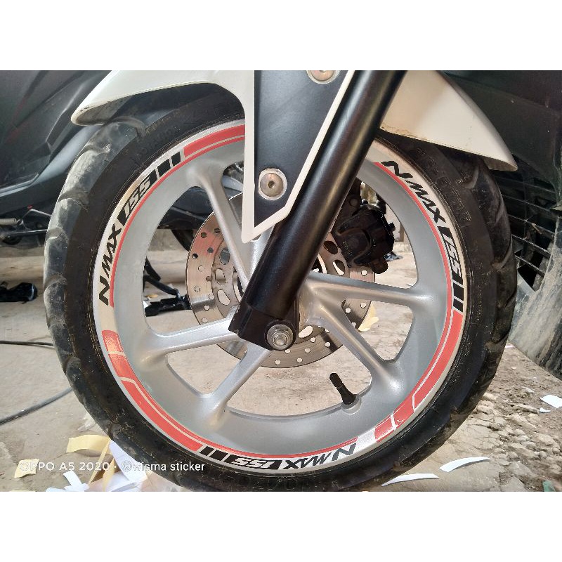 Stiker Velg Nmax / Stiker Velg Nmax Old / Stiker Velg Nmax New / Stiker Velg Keren / Stiker Velg Mur