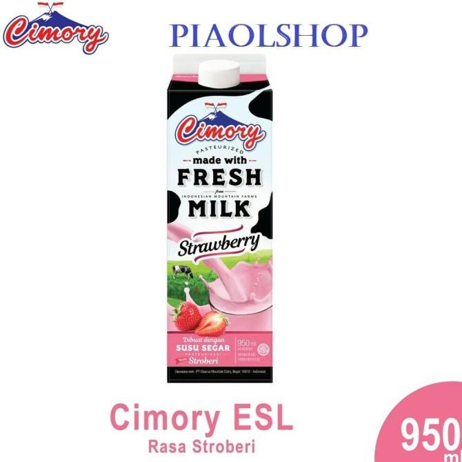 

[COD] Cimory Susu Segar Fresh Milk 950ml Rasa Strawberry/Dus [COD]
