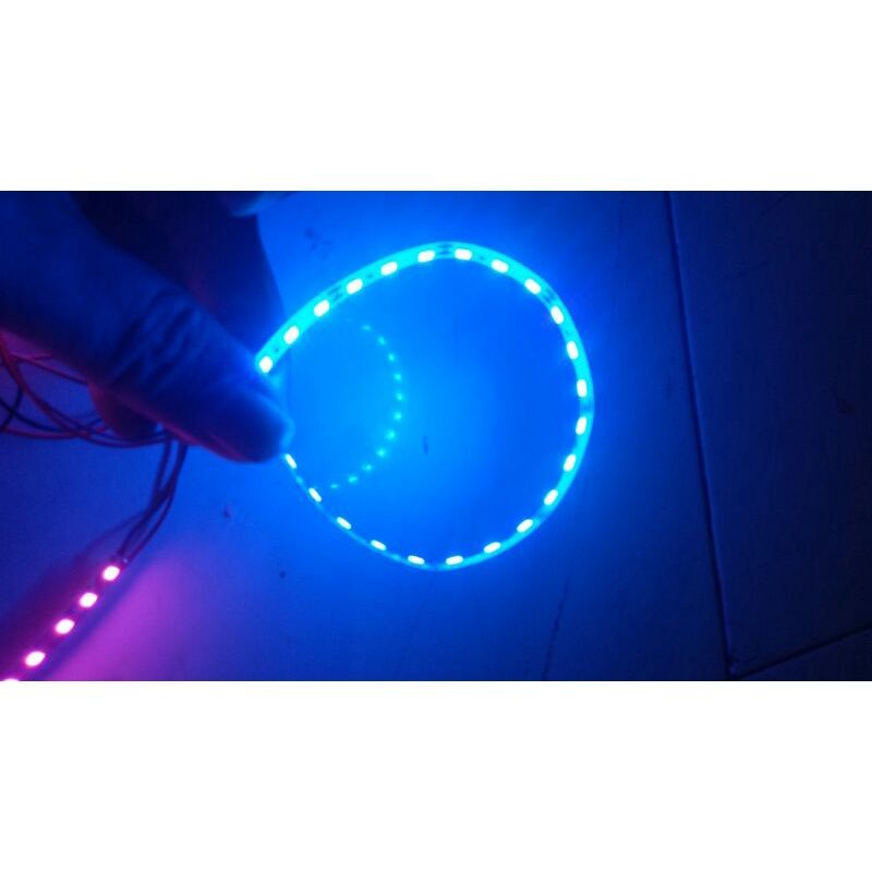 DEVIL EYE DEMON EYE 12V MOTOR MOBIL PROJIE 30CM 36LED