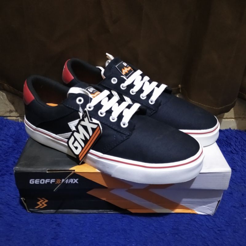 Sepatu Sneakers Original Geoff Max - Gavin STZ Navy