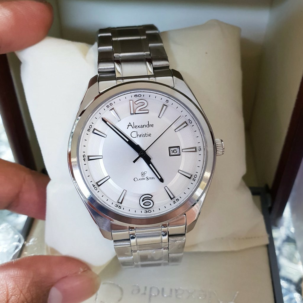 AC alexandre Christie AC 8583 pria original stainless steel silver