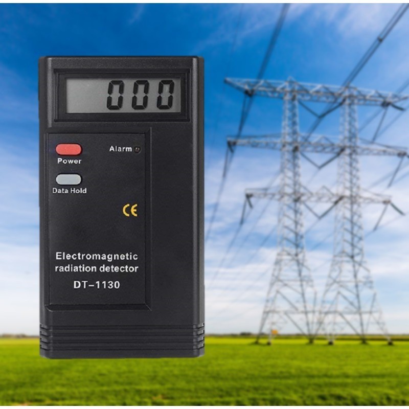 Electromagnetic Radiation Detector Deteksi Radiasi EMF Meter Dosimeter