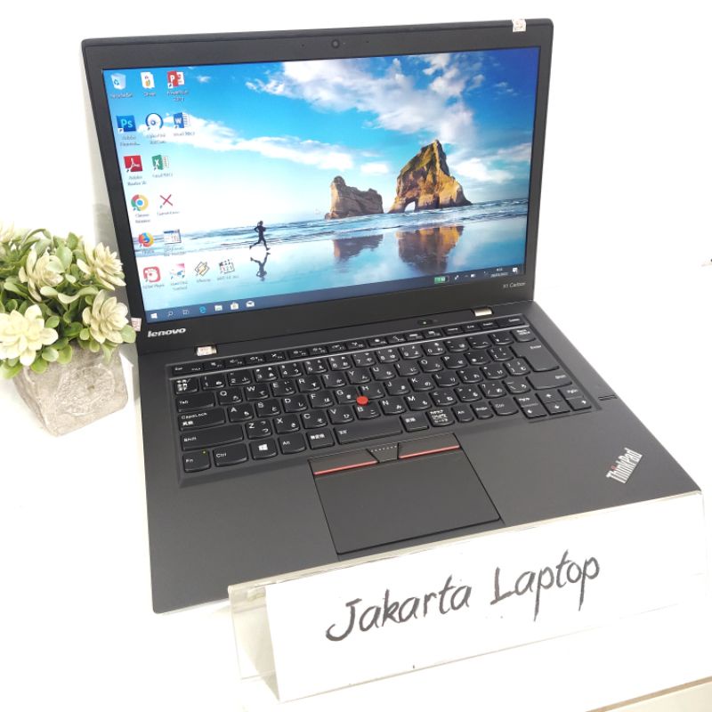 LAPTOP LENOVO THINKPAD X1 CARBON | CORE I5 | RAM 8GB | SSD NVME 512GB | MULUS MURHA BERGARANSI