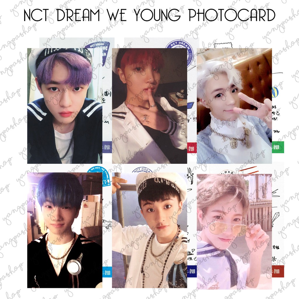 [READY / SET] DREAM SET WE YOUNG NDRE PHOTOCARD UNOFFICIAL YANGPASHOP JENO JAEMIN JISUNG