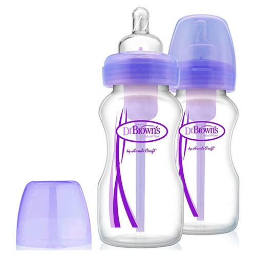 Dr. Brown's PP Option Wide Neck Bottle 2 Pack 270ml (Ready Pilihan Warna)