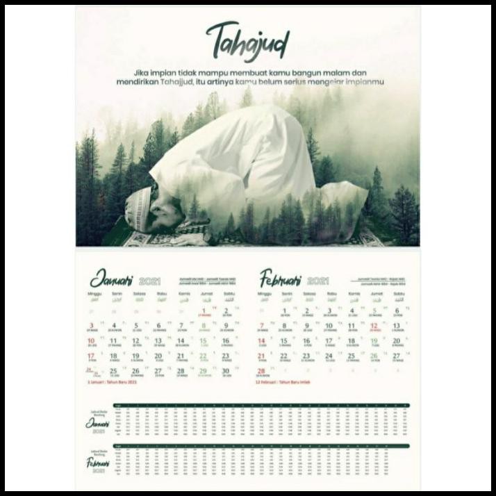 Fr Kalender Motivasi 2021 Kalender Keren Kalender Dinding 2021