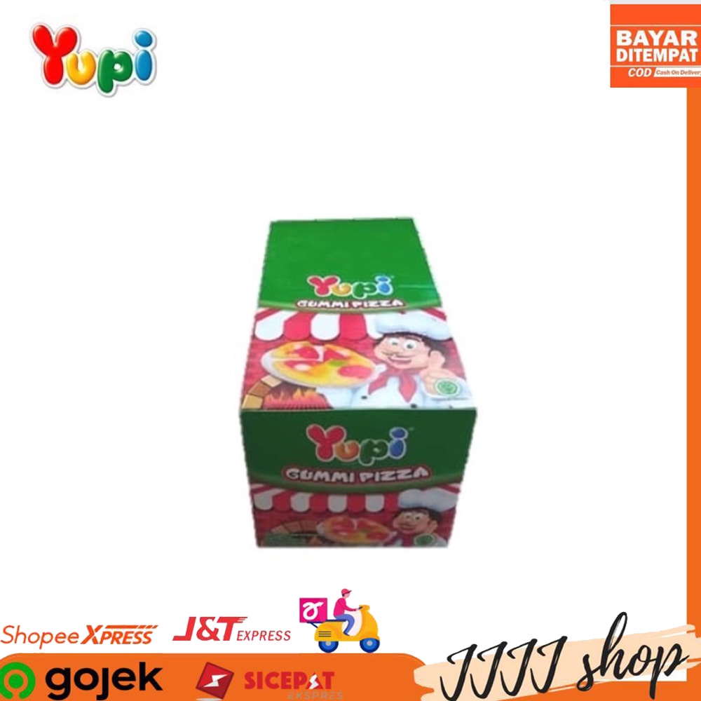 

Permen Yupi Gummi Pizza Box isi 12pcs