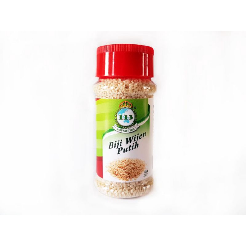 

113 Biji Wijen Putih / White Sesame Seeds