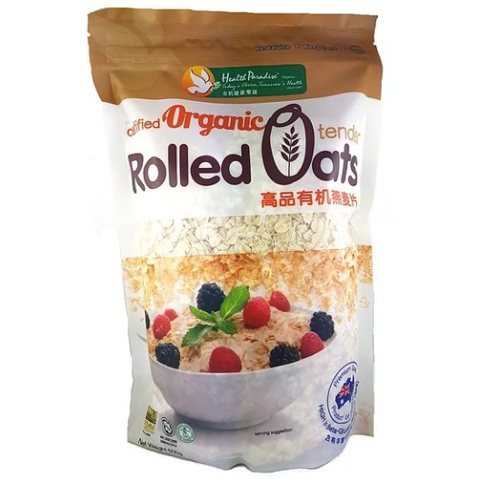 

Organic Rolled Oats (Health Paradise)