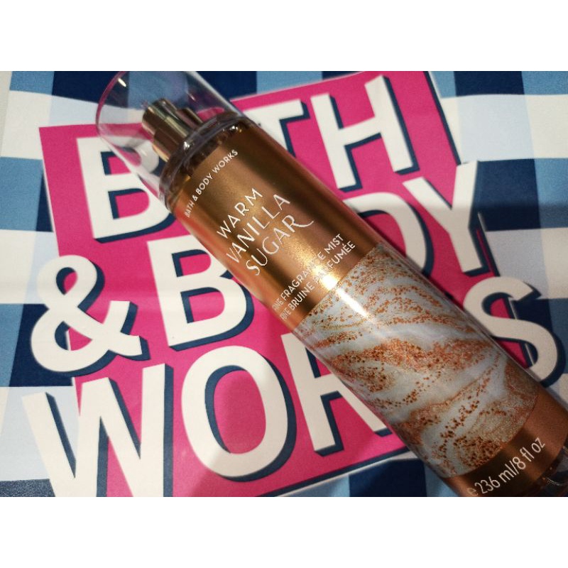 Warm Vanilla Sugar BBW Bath Body Works 236Ml/8fl oz Original 100%