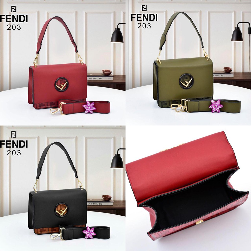 Bag Fendi Kan I F 203 VIC TAS SELEMPANG TAS FASHION WANITA TAS BATAM MURAH TAS IMPORT