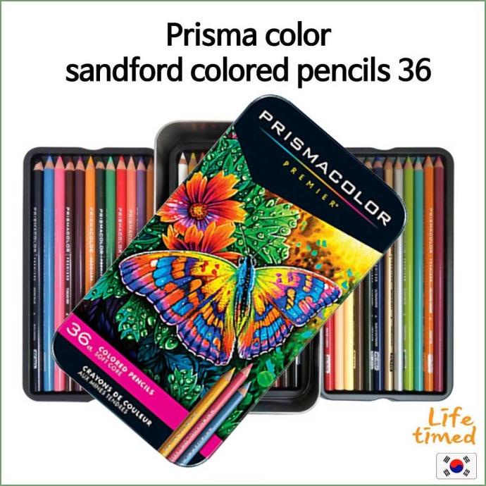 

PRISMA COLOR SANDFORD COLORED PENCILS 36 YHJTY54654