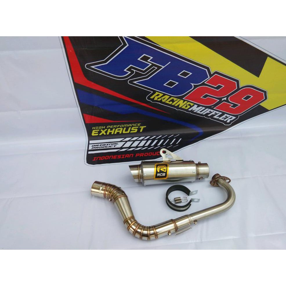 New knalpot RCB MIO - BEAT - SCOOPY - FINO - VARIO 110 125 150 - MIO M3 - SOUL GT