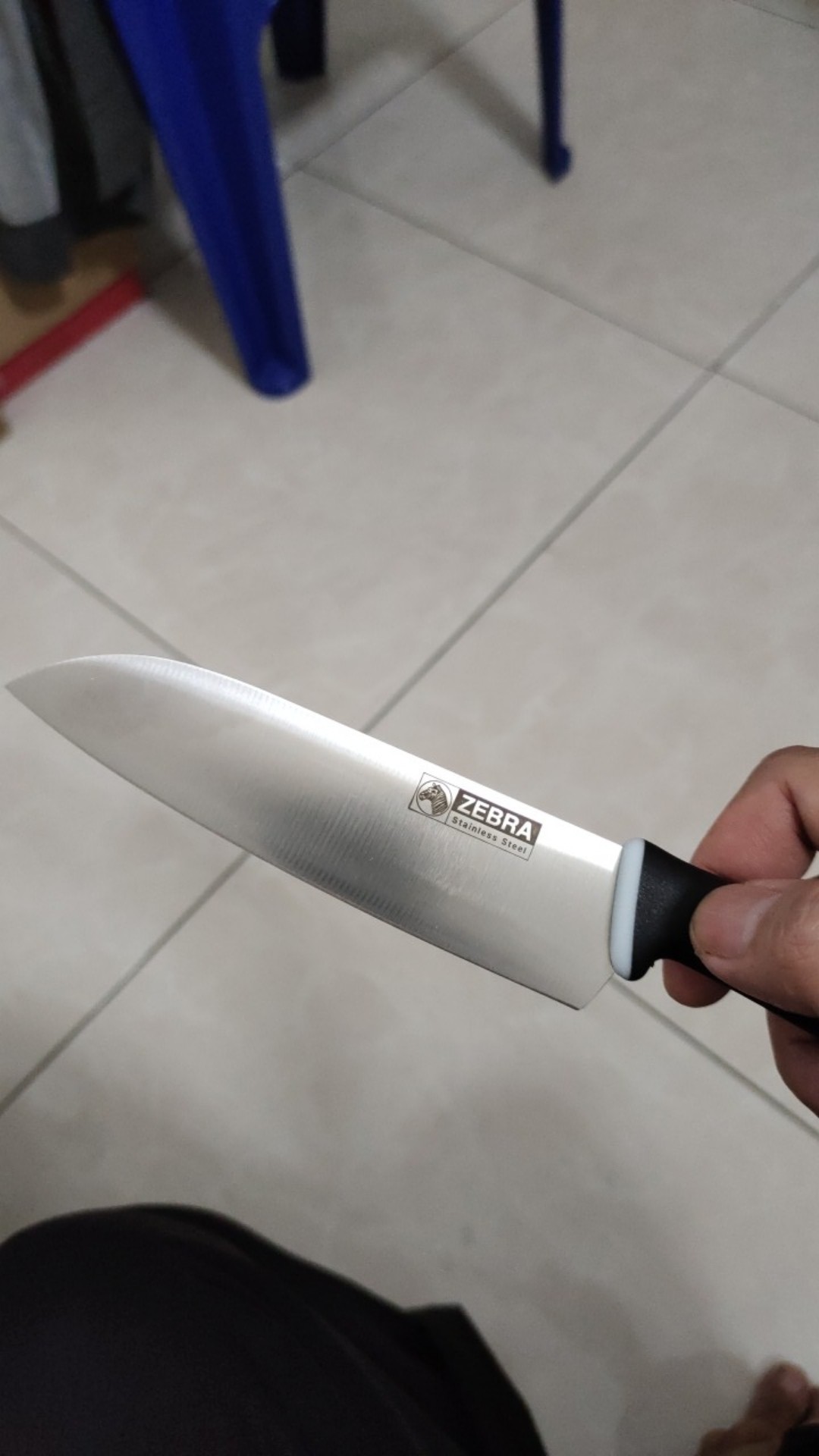 Pisau Dapur Zebra Chef Smart Series 5 Santoku 100244 (00230.00147)