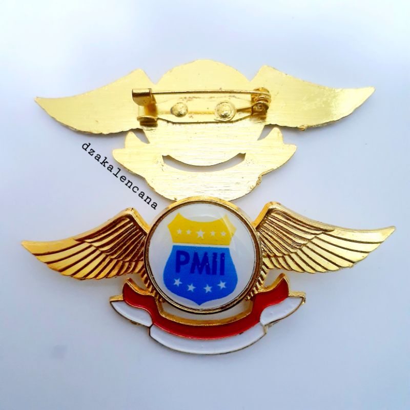 Pin PMII ~ Lencana PMII Model Wing