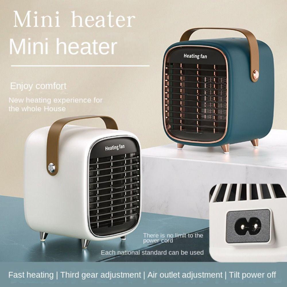 Preva 600W-900W Mini Heater Rumah Ruang Kantor Musim Dingin Penghangat Penghangat Pemanas Udara Pemanas Cepat