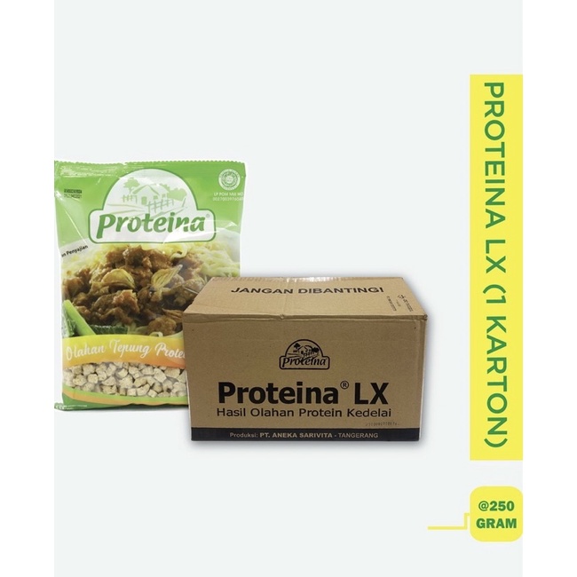 Proteina Daging Nabati LX 250gram 1 karton (24pcs)