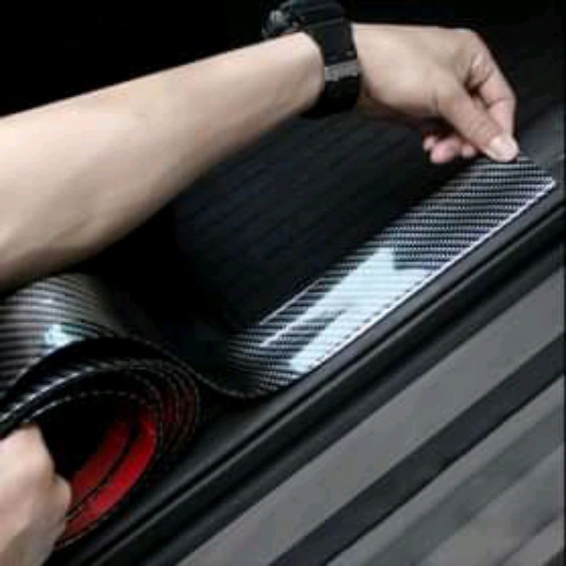 

stiker vinyl carbon 2,5 meter