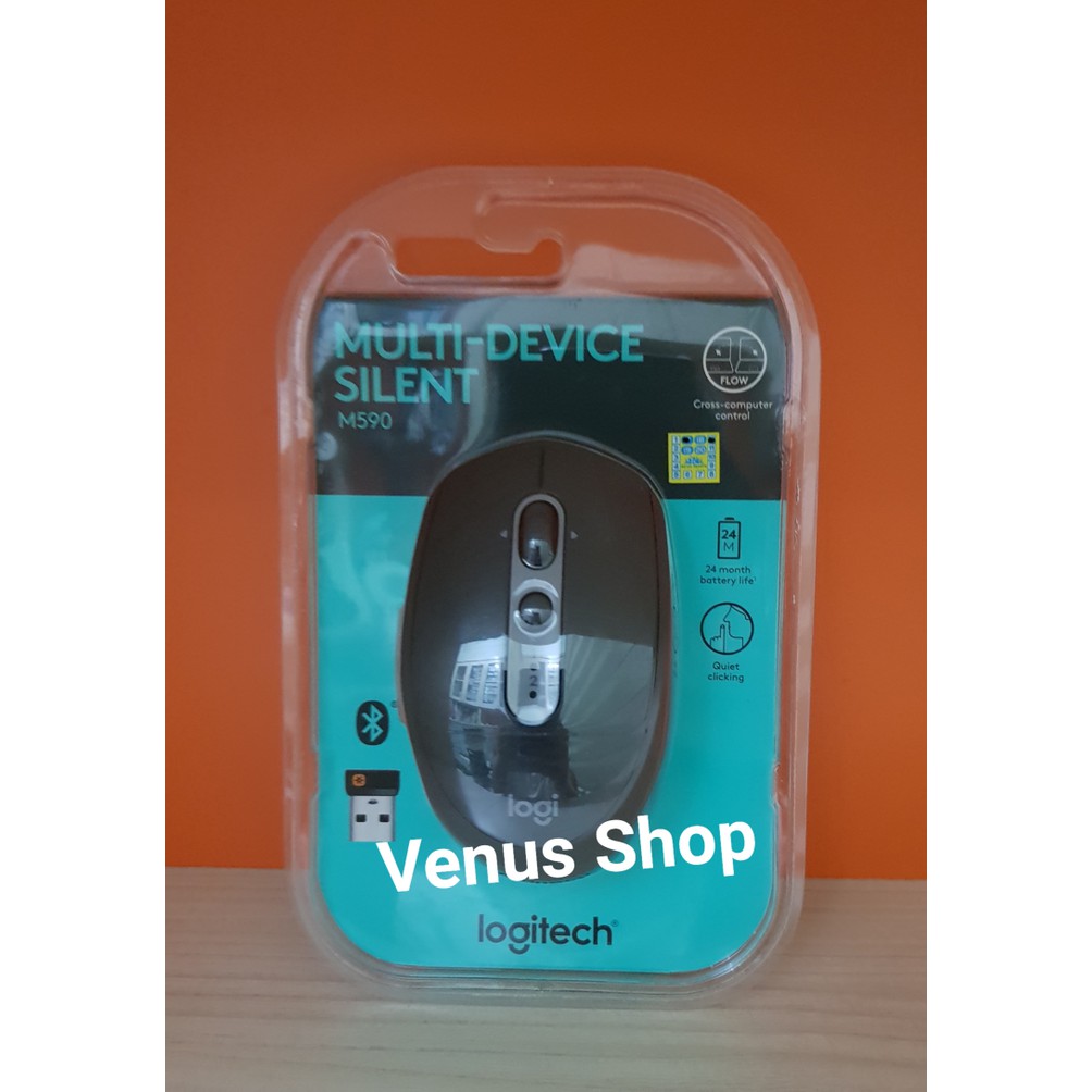 LOGITECH MOUSE WIRELESS M590  MOUSE BLUETOOTH M 590 SILENT