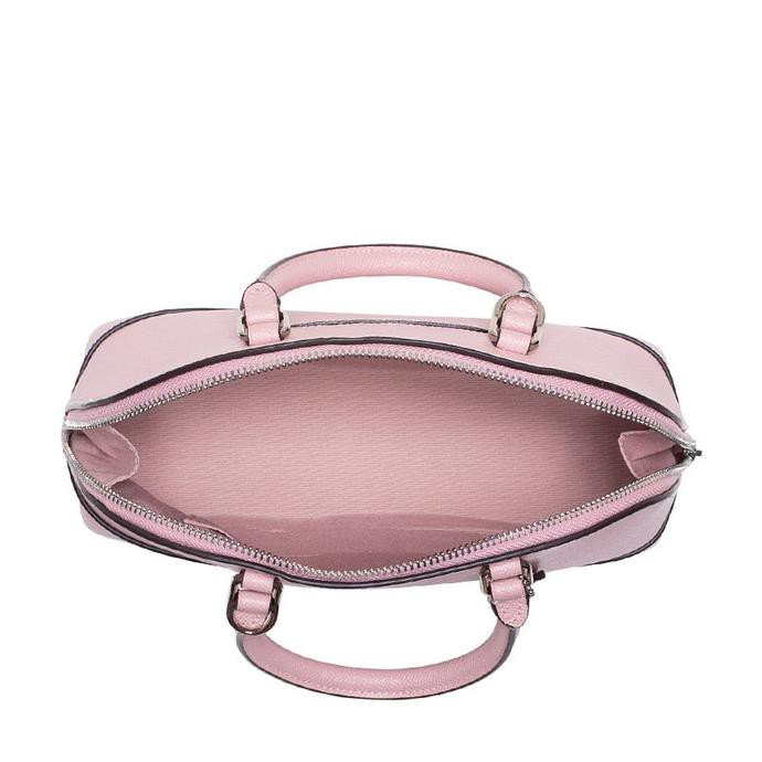 Coach Crossgrain Mini Sierra Satchel Pink Carnation/Tas Kerja Wanita Akalipa