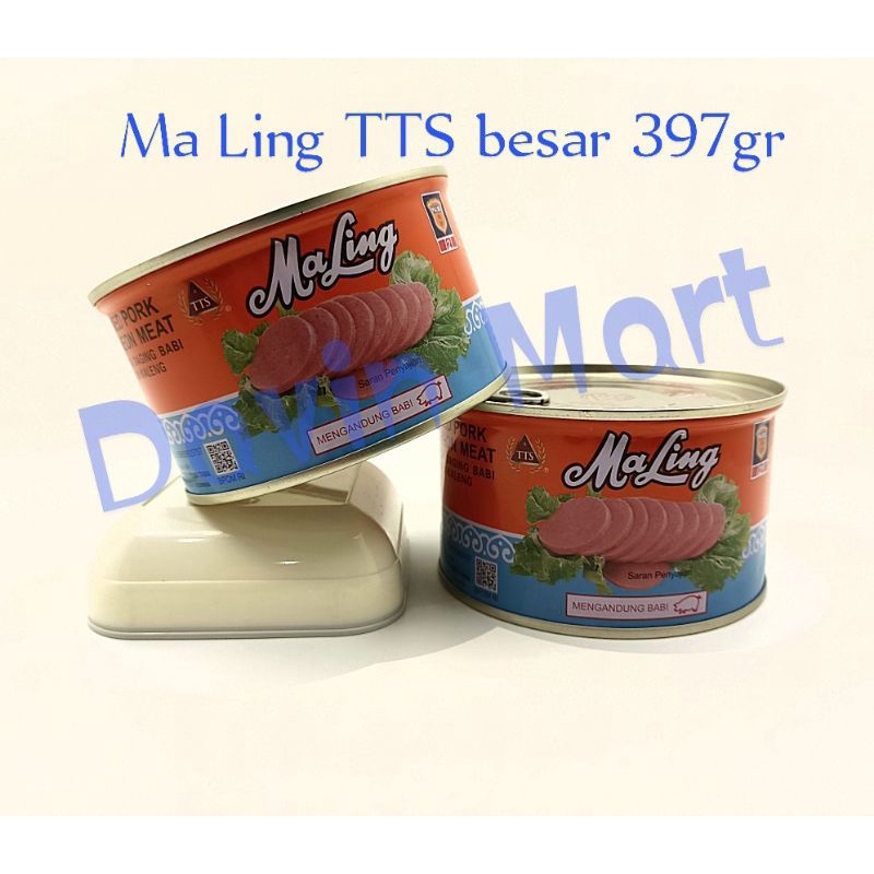 Maling TTS Ham Luncheon Pork non HALAL 397 gram